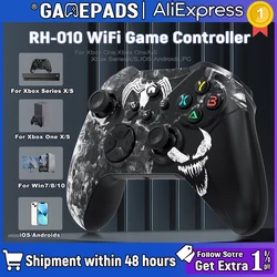 Wifi Wireless Controller For Xbox One Series X/S Pc 6-Axis Gyro Sensor Dual Vibration Hall Effect Joystick Gaming XGamepad