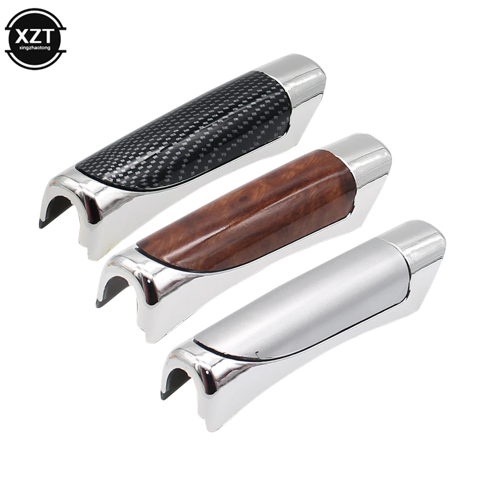 

Universal Car Hand Brake Carbon Fiber Protector Cover Interior Decor ABS High Quality Car Accessories