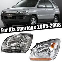 For Kia Sportage 2005 2006 2007 2008 Car DRL Headlight Front Headlamp Running Light Driving lamp Assembly 921011F031 921021F031