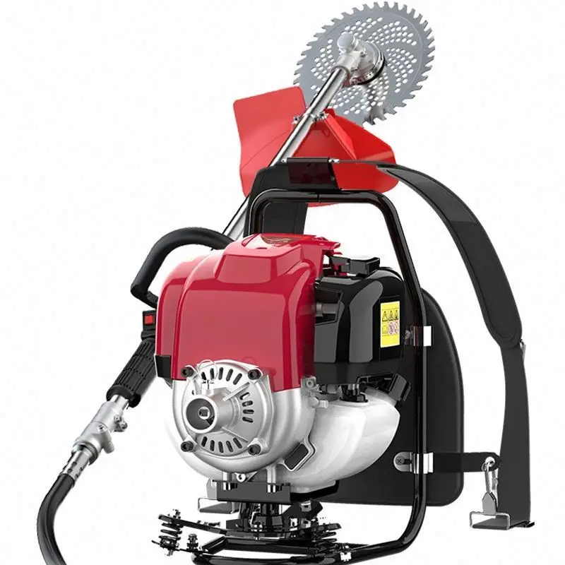 4 tempos 35.8cc mochila aparador de grama gasolina power weeder controle remoto cortador de grama marcas cortador de escova