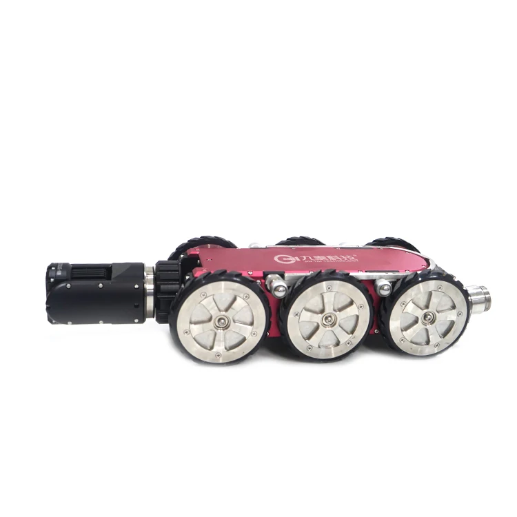 Caméra robotique sur chenilles d'inspection de tuyaux d'eaux usées CCTV à vendre