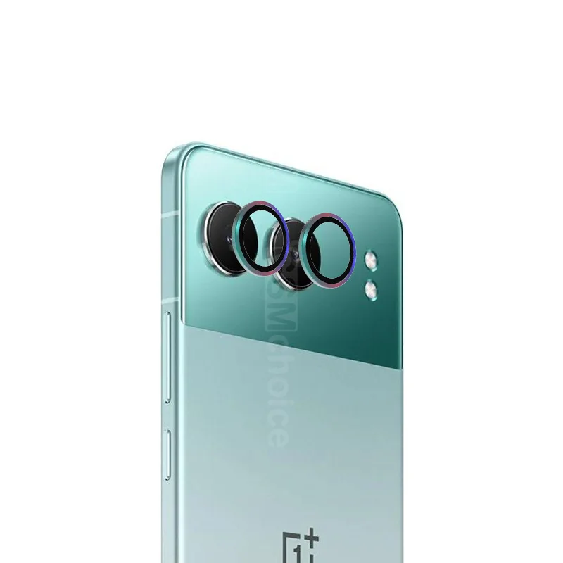 Pelindung lensa kamera untuk OnePlus Nord 4 paduan Aluminium kaca Tempered pada satu Plus 1 + Nord CE4 Lite 5G Len Film penutup perlindungan