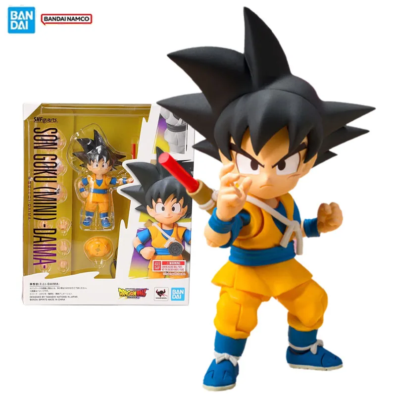 

Bandai Original Genuine Figure Dragon Ball DAIMA Model Kit SHF Son Goku MINI DAIMA Collection Action Figure Model Toys Gifts
