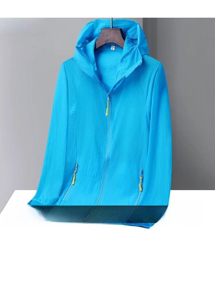 

Lightweight Breathable Summer Outdoor Reflective Sun Protection Ice Silk Cool Feeling Clothing ex Workwear Stand Fit