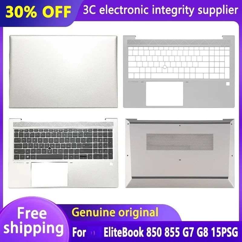 

NEW Laptop Case for EliteBook 850 G7 855 G7 G8 15PSG LCD Back Cover Palmrest Bottom Case US Keyboard Top Rear Lid 6070B1706901