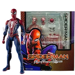PS4 Spiderman Figure Avengers Spider Man Action Figures Upgrade Suit PS4 Game Edition Doll Hot Toys For Boys Gift 16cm