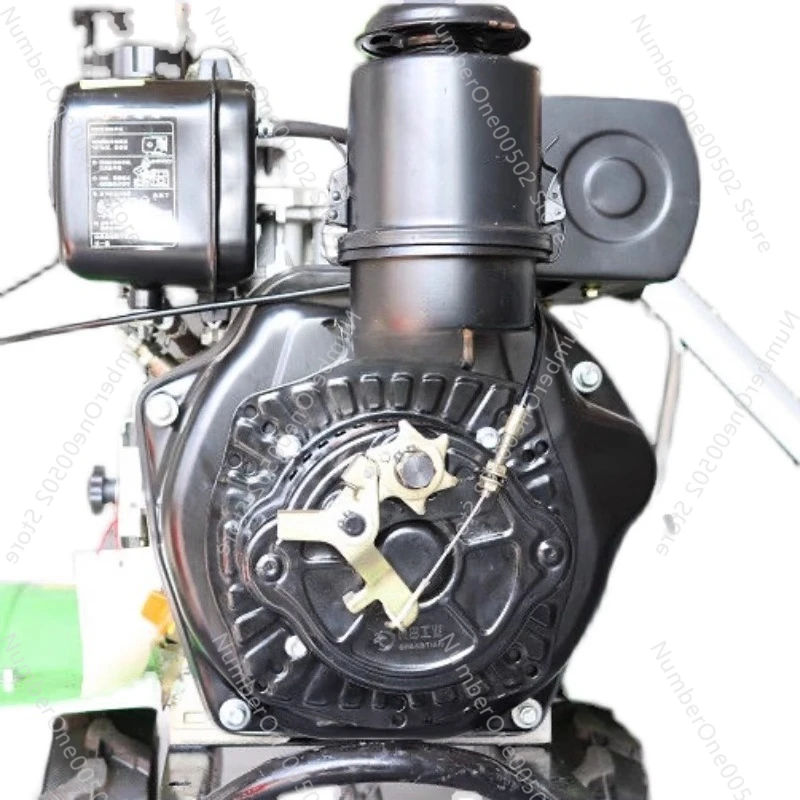 محراث صغير بدون استخدام اليدين 173/178/186/188/195F محرك ديزل مبرد بالهواء ستة مخالب #5