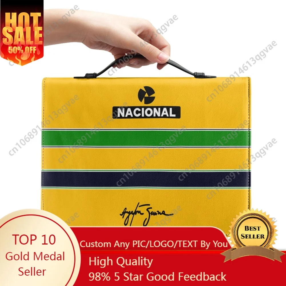 

Ayrton Senna Custom Bible Bags Christian Gifts Covers Bible Pack Waterproof Leather Bag Pockets Package Case