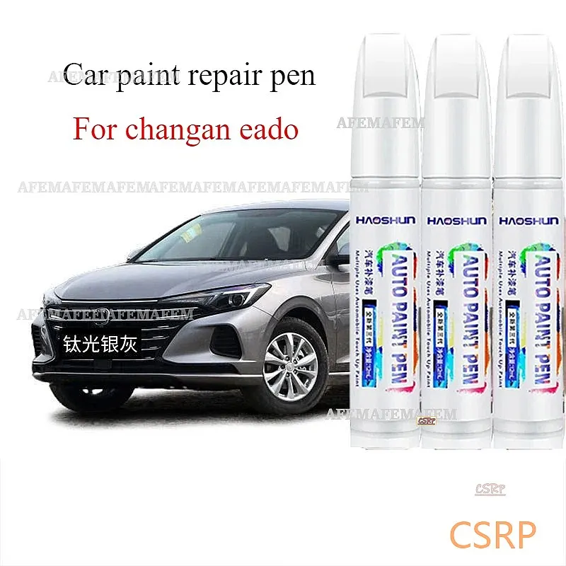 For Changan eado PLUS paint pen titanium light silver gray  automotive supplies white changan eado paint pen For Car Scratches