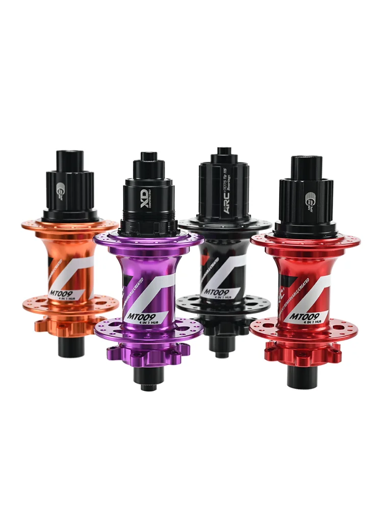 AliExpress ARC MT009 4IN1 MTB Bicycle Hub 6-Bolt Disc Brake Bike Hub Compatible with HG Micro Spline SRAM XD 8 9 10 11 12v Bike Accessories