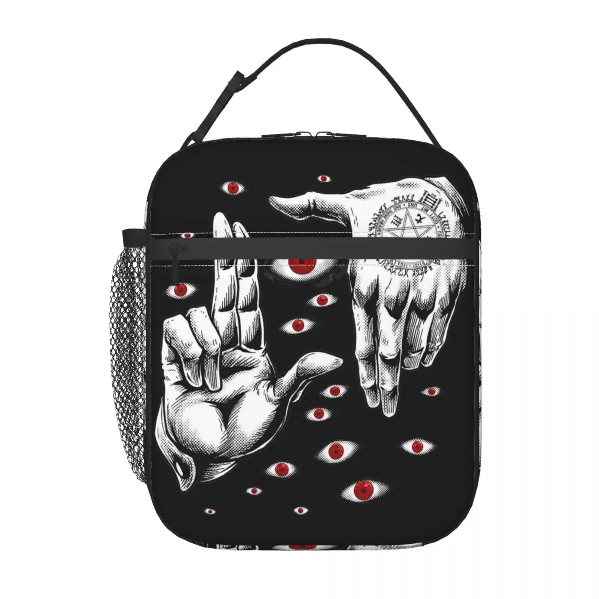 hellsing-liberacao-controle-olhos-isolado-almoco-sacos-grande-saco-termico-reutilizavel-lancheira-tote-escritorio-piquenique-sacos-de-armazenamento-de-alimentos