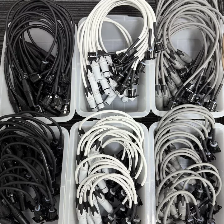 D Typ 3-polige xlr-Schalttafel halterung an Stecker/Buchse durch Audio-Verlängerung kabel ohne Löt mittel für Pro-Installationen – Detail 14