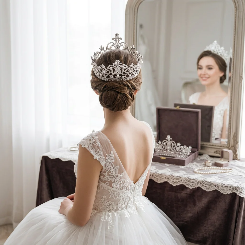 set-di-2-corone-in-lega-d'argento-con-strass-per-fotografia-nuziale-e-accessori-da-sposa