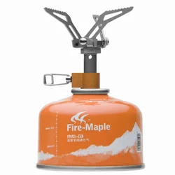 Fire Maple Micro Titanium Gas Stove Lightweight 45g Outdoor Camping Portable Folding Stove FMS-300T 2600W Russia Warehouse
