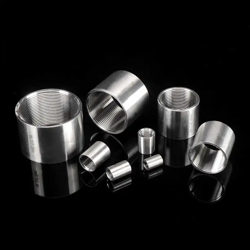 

304 Stainless Steel 1/8"1/4"1/2"3/8" 3/4" 1" 1-1/4" 1-1/2"BSP Female Threaded Pipe Fittings water gas connector adapter jointer