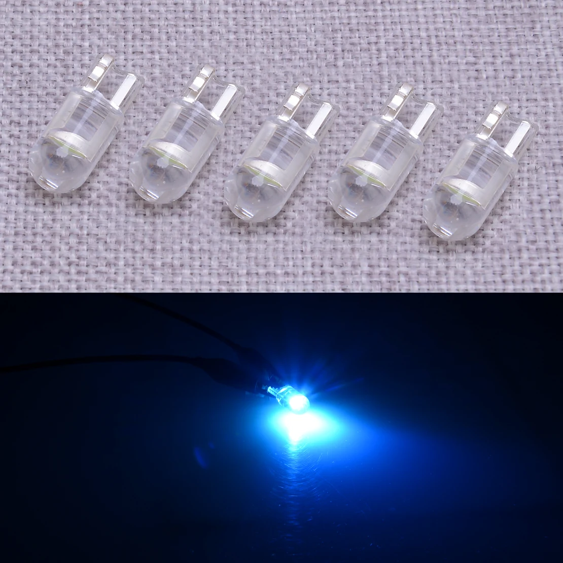 

5 шт. T10 COB синий светодиод W5W автомобиль грузовик фургон внедорожник прицеп внутренняя приборная панель приборная лампочка подходит для универсальных