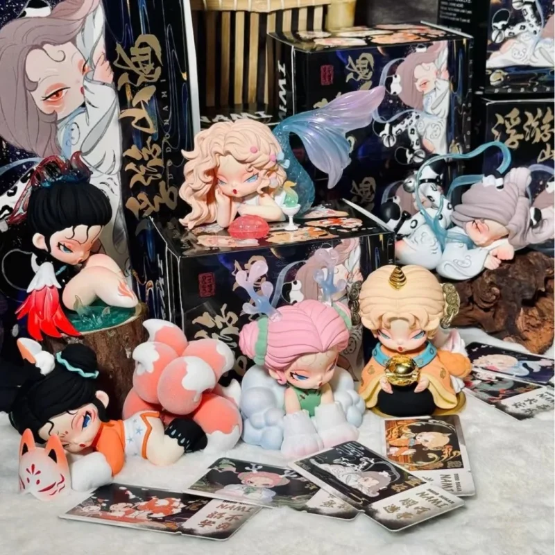 

Dodo Nami V3 Floating Mountain & Sea Series Blind Box Cute Pvc Figure Doll Collectible Toy Trendy Desk Ornament Birthday Gift