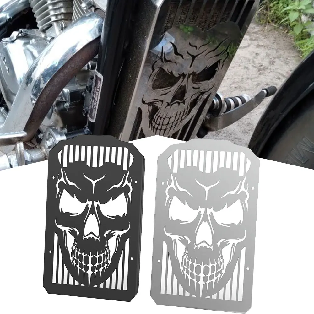 

FOR KAWASAKI Vulcan 900 Custom VN900 CUSTOM 2007 2008 2009 2010 2011 2012-2024 Motorcycle Radiator Grille Guard Cover Protection