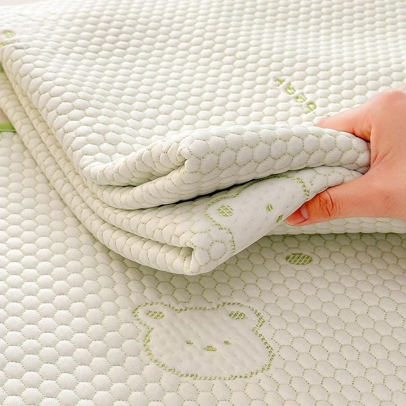 

3pcs Cooling Ice Bean Bed Sheets Pillowcase Sets Summer Breathable Washable Soft Cute Bedding Sets Home Bedroom Supplies