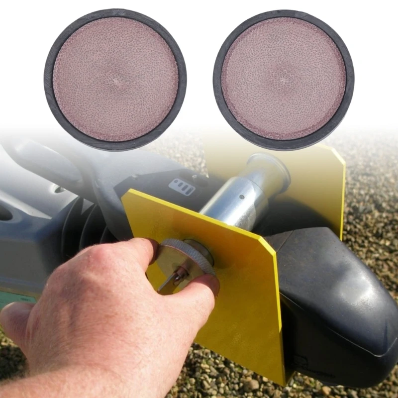 Trailer Coupler Replacement Pads, 2-Piece Set for Winterhoff WS3000 and WS3500 MK2 From August 2002 and Later with R6FB