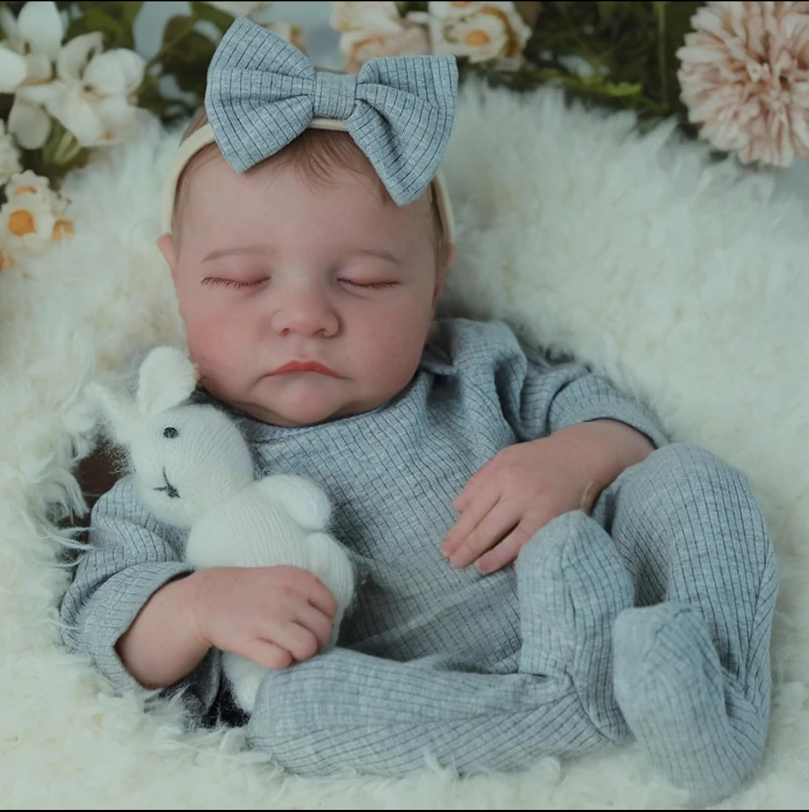 

19'' Lifelike Levi Reborn Newborn Doll - Handcrafted Realistic Collectible with Ultra-Soft Touch, Detailed Hand-Painted Features