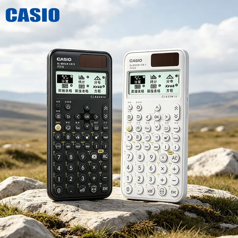 Casio FX-999CN CW/991CN CW DJ-120D DS-2B Simple scientific calculator,calculus solving, trigonometric and logarithmic operations