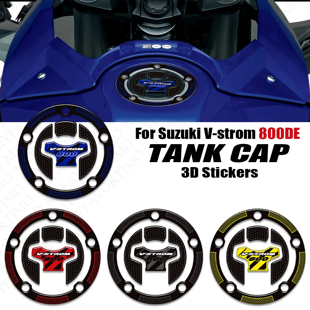2023 2024 2025 Motorcycle Tank Cap For SUZUKI V-strom 800DE DL800DE Fuel Tank Pad Protector Stickers Decals Kit