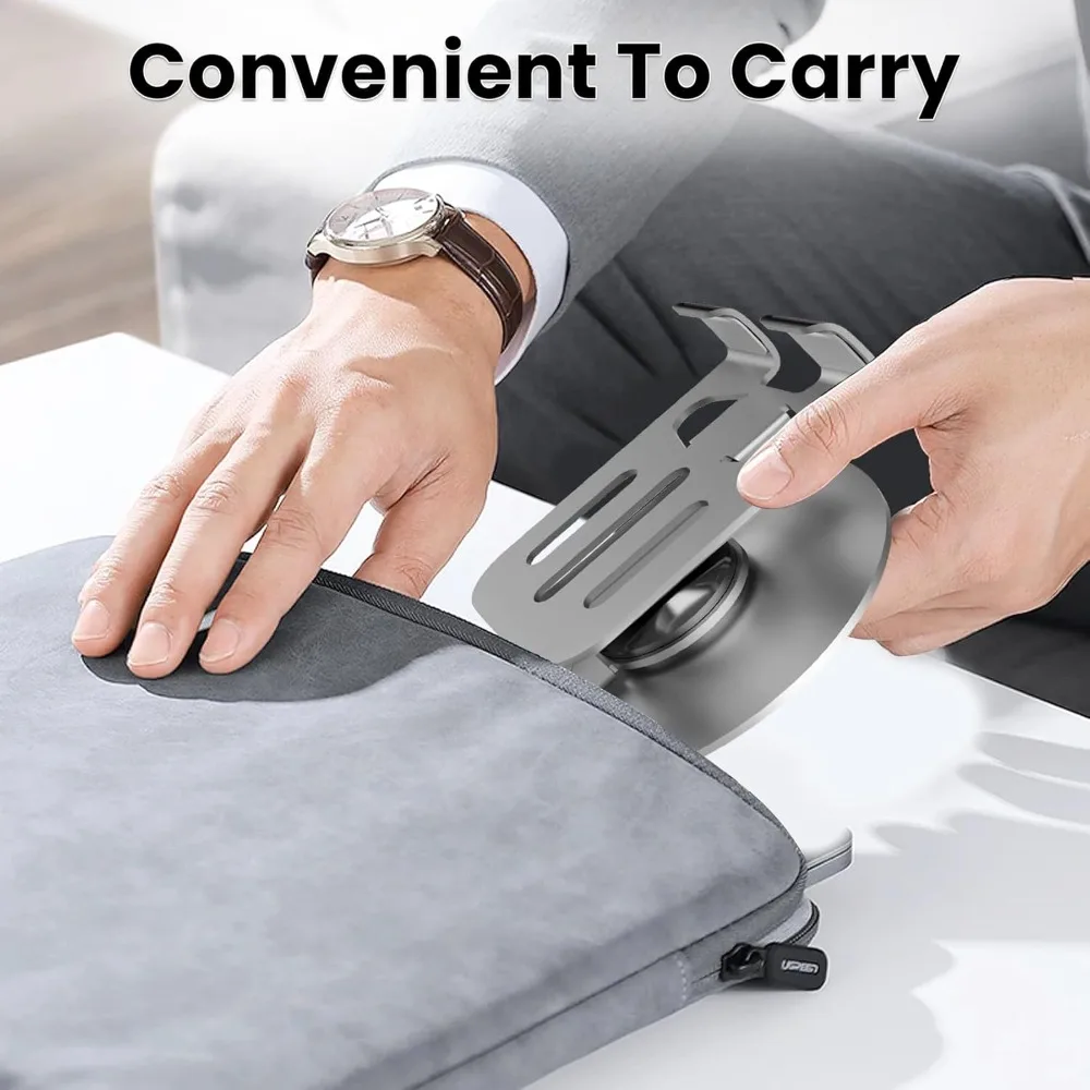 حار بيع. حامل الهاتف الخليوي المعدني الرمادي العالمي، متعدد الملاك قابل للتعديل 360 °   حامل هاتف معدني قابل للدوران غير قابل للانزلاق - توصيل مجاني