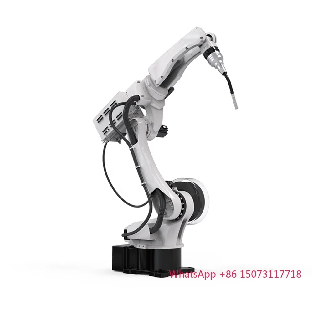 ذراع روبوت لحام ليزر ذكي ثلاثي الأبعاد/روبوت لحام صناعي آلي