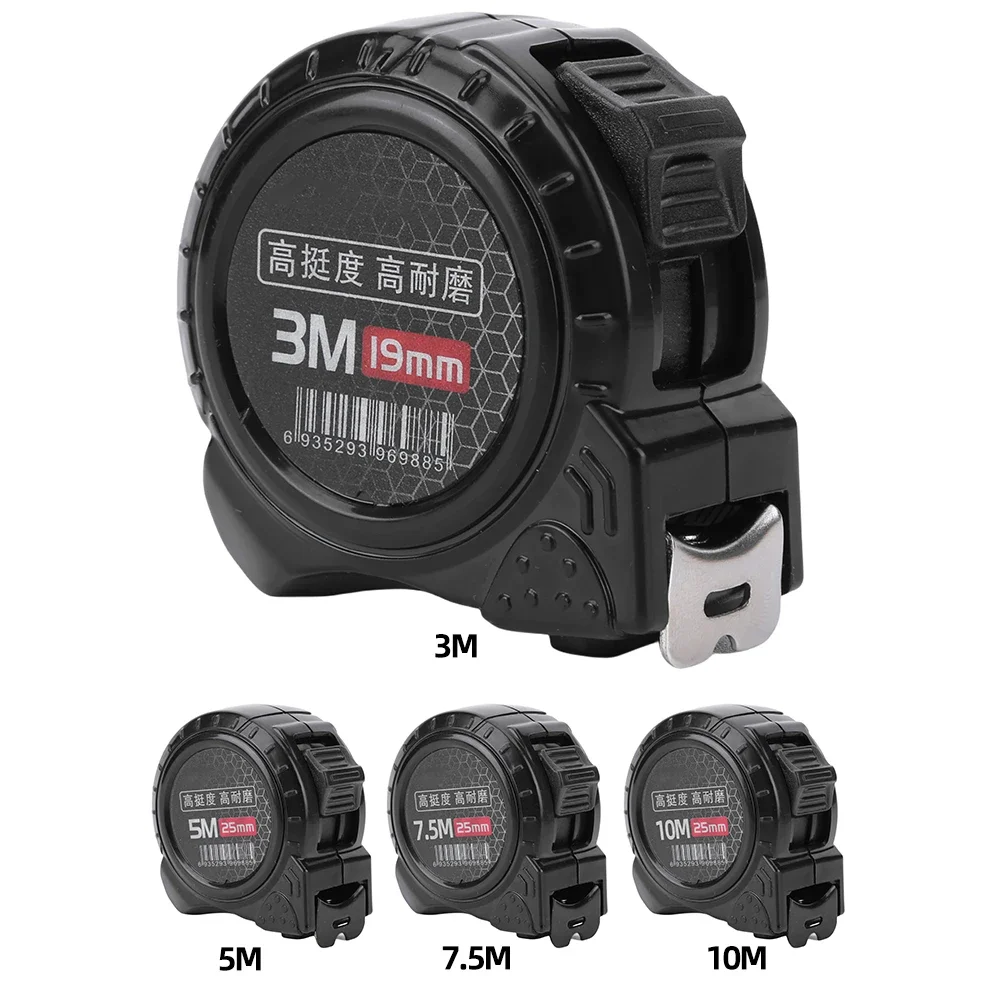 3M/5M/7.5M/10M أدوات النجارة شريط القياس قابل للسحب المحمولة عالية الدقة شريط القياس سميكة ومقاومة للاهتراء #1