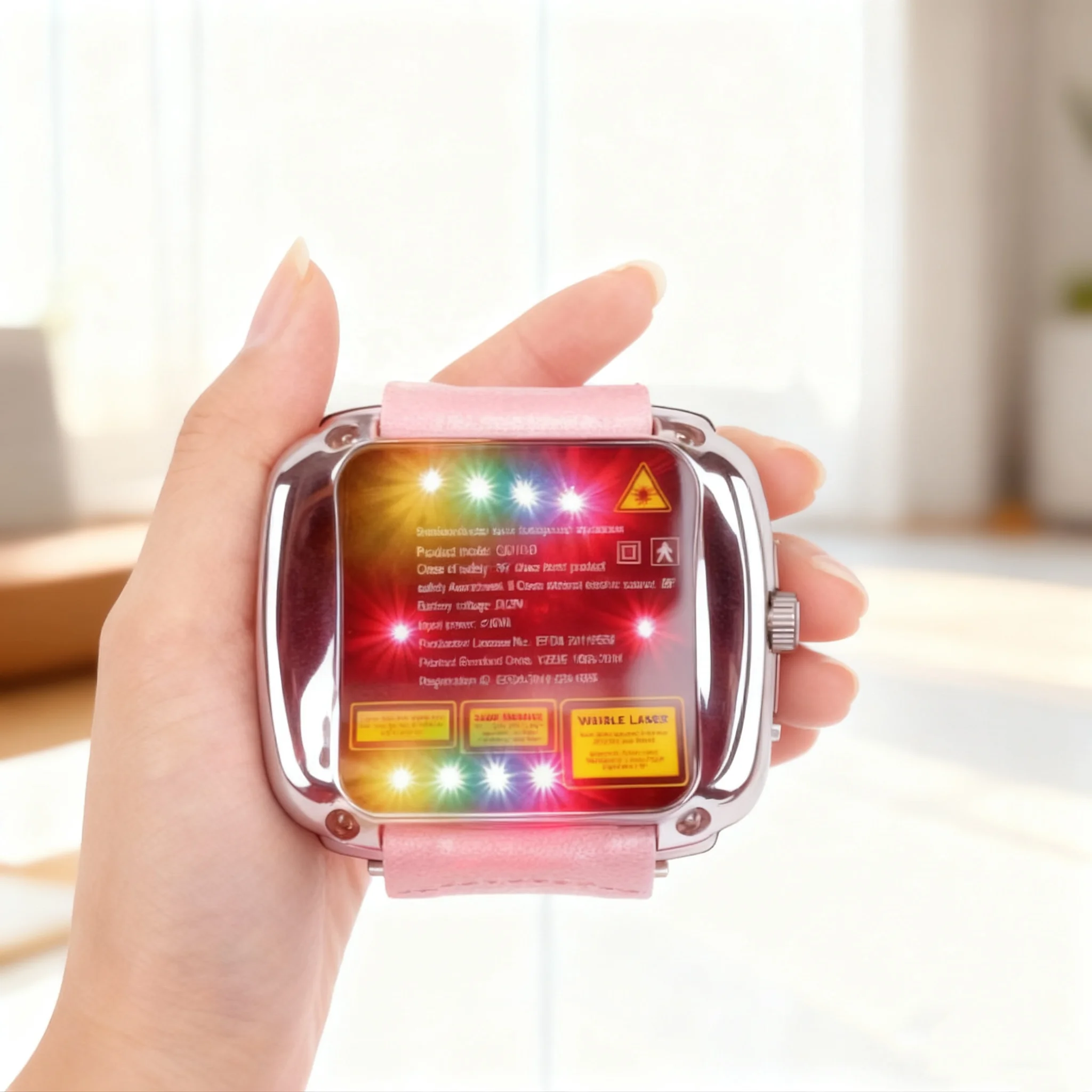 Factory Directly 4 Color Laser Watch High Blood Pressure Laser Therapy Device Diabetes Treatment Machine Laser Therapi Watch