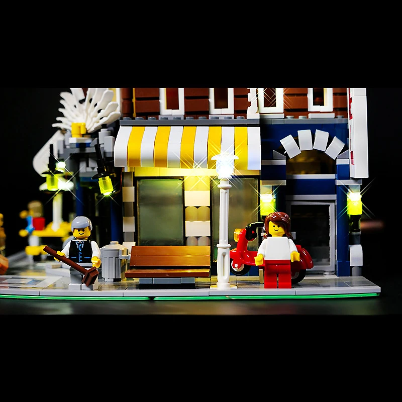 

Универсальный комплект освещения для Lego 10182 (только светодиодная подсветка, без модели из блоков) — гибкое и яркое решение для освещения.