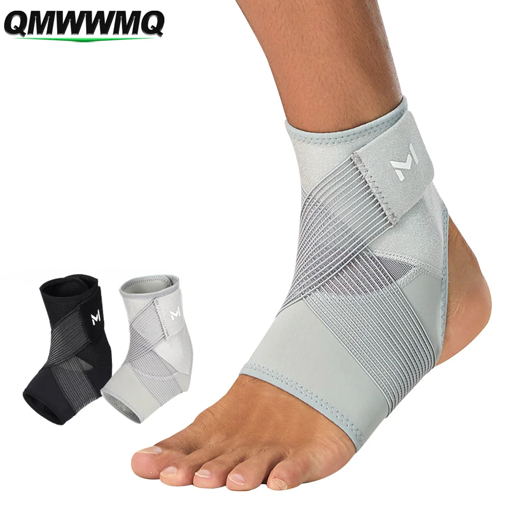 1PCS Ankle Brace with Straps for Plantar Fasciitis and Sprained Ankle,  Ankle Compression Support for Men&Women