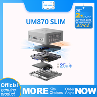 MINISFORUM UM870 SLIM: AMD R7-8745H Ultra-Slim Mini PC, High-Performance chip board store