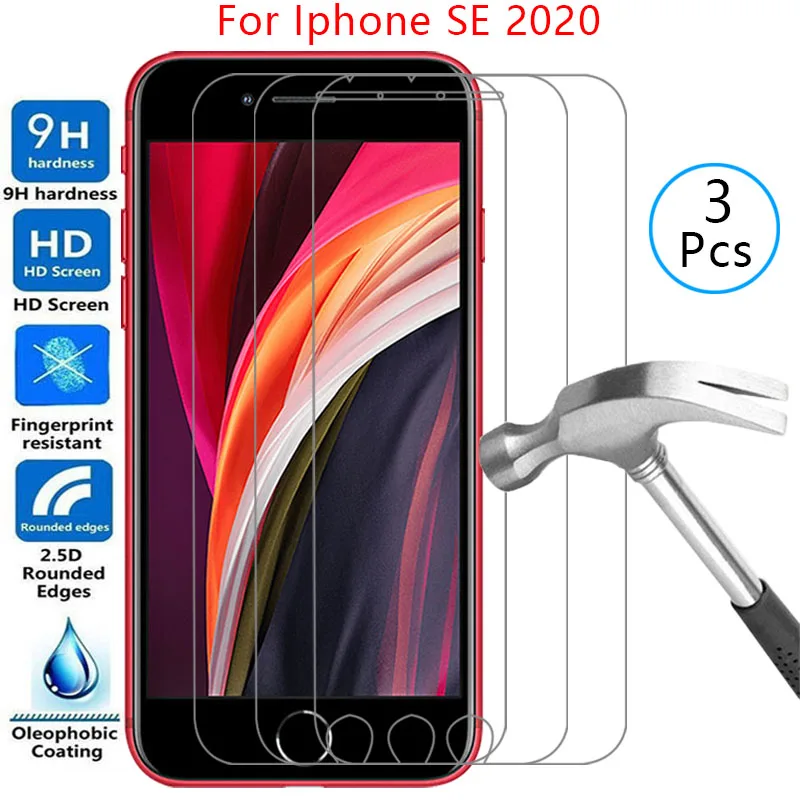 Защита экрана для apple iphone se 2020, защитное закаленное стекло для se2020 iphonese2 iphonese 2 se2, пленка, стекло i phone ipone
