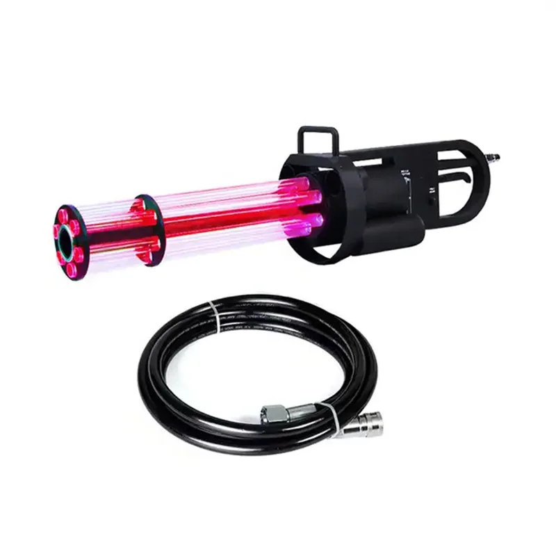 

2022Co2 Jet Gatling Handheld Dj LED Co2 gun wedding party stage disco