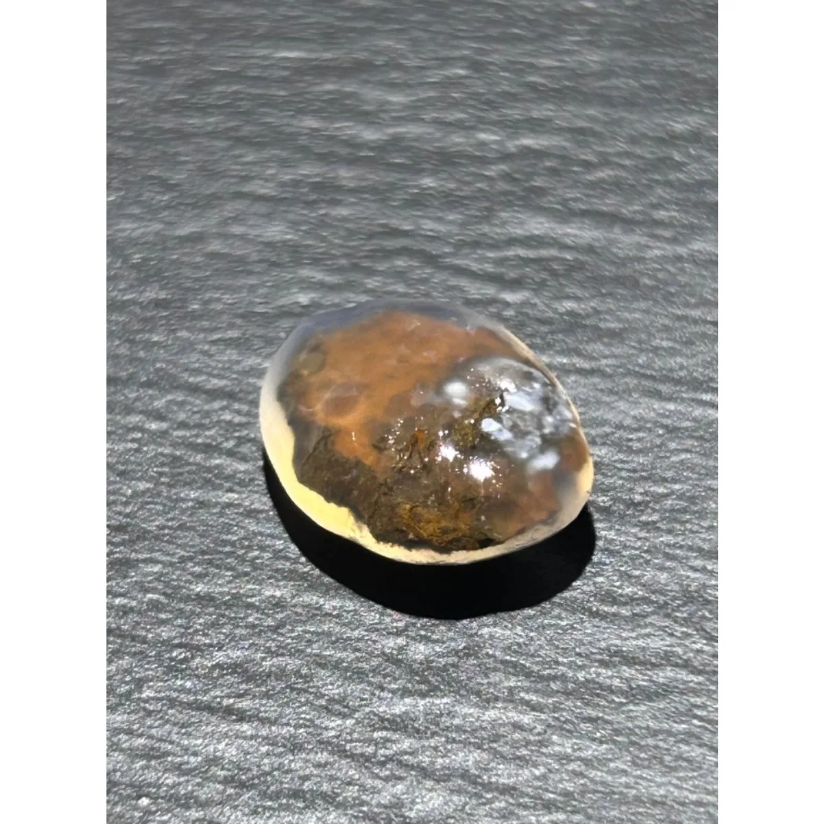 Banded Pattern Candy Agate,Glass Vial Set, 10-15mm Natural Unpolished, Decor Stone, Gift Giving Collection.Candy Agate