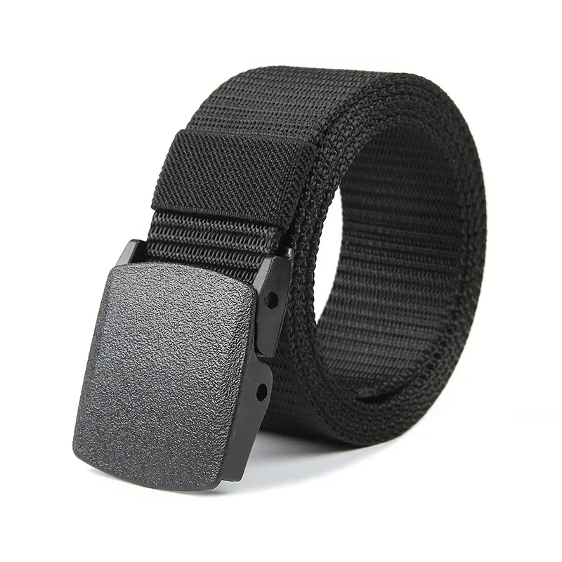 Men's Automatic Buckle Nylon Belt Outdoor Canvas Belt High Quality