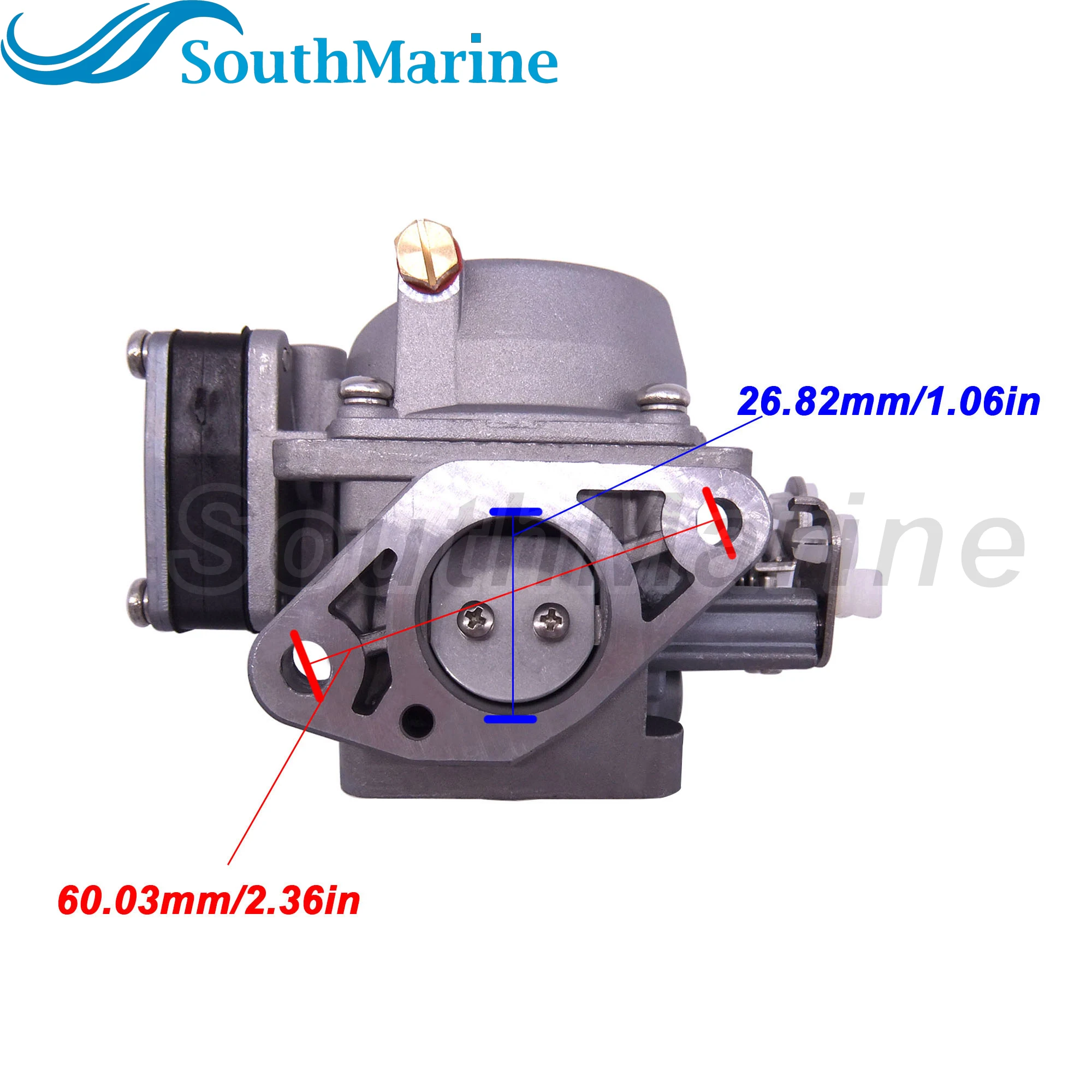 คาร์บูเรเตอร์ASSY 3B2-03200-1 3B2-03200 3G0-03200 สำหรับTohatsu Nissan 2 จังหวะ 9.8HP M9.8 NS9.8 Outboard Motors