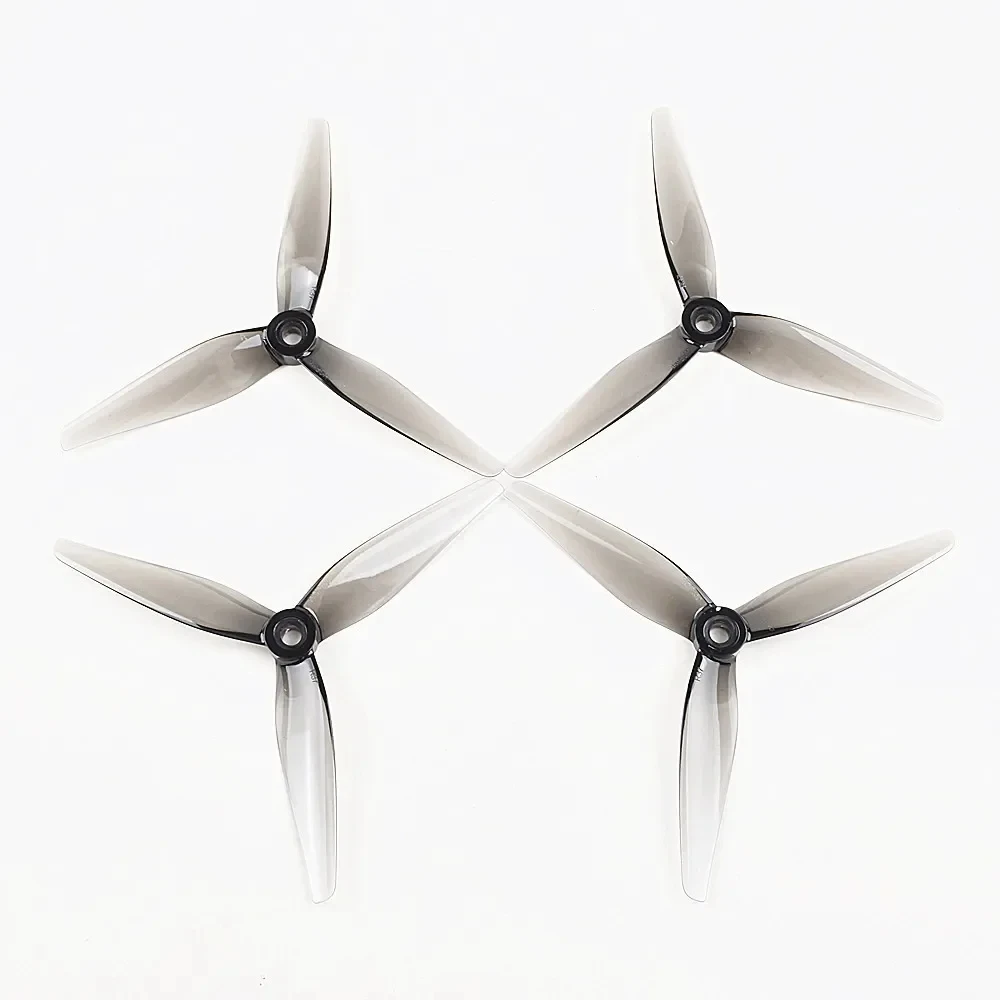 2Pairs HQPROP R37 5137 5.1X3.7X3 3-Blade Propeller voor FPV Racing Freestyle Drones DIY Onderdelen