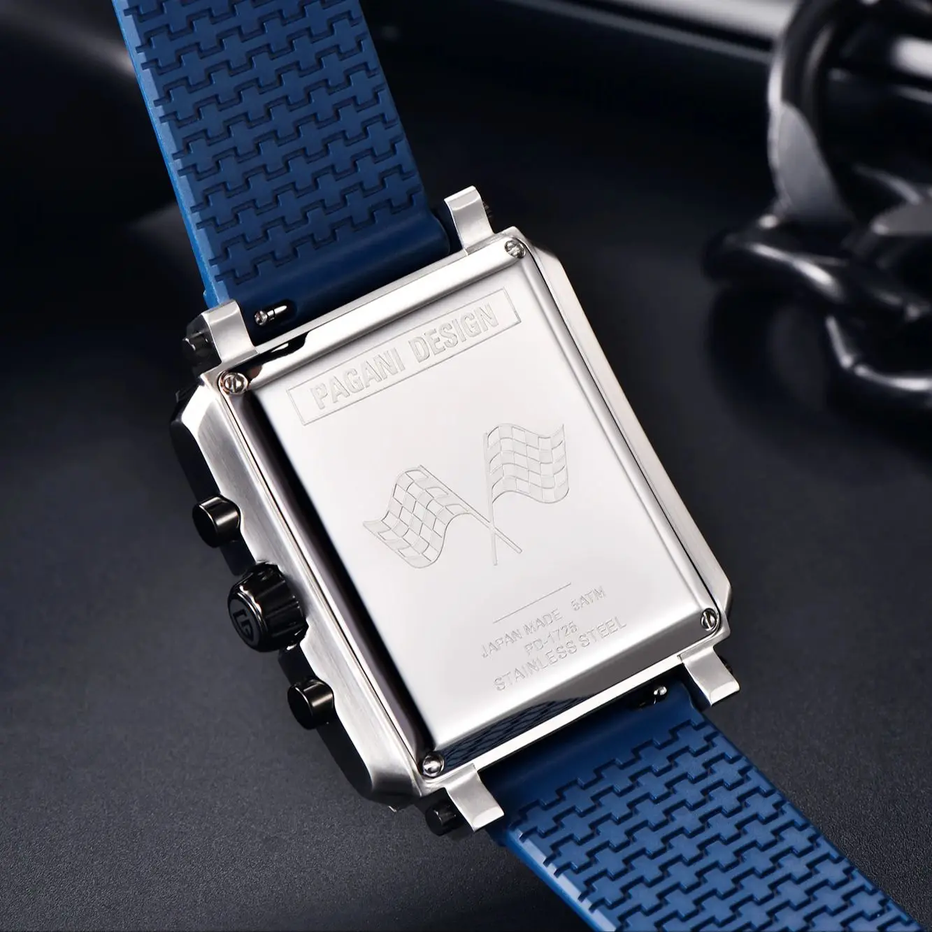 PAGANI DESIGN 2026 New Men's Chronograph Quartz Watch TMI VK64 Movement 50M Water Resistance Sapphire Glass PD1725