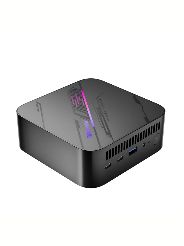 Blackview MP100 NEUER Mini-PC AMD Ryzen 5 7430U Windows 11 6-Kern 12-Thread 16GB DDR4 512GB SSD WiFi 6 Mini-Computer PC BT5.2