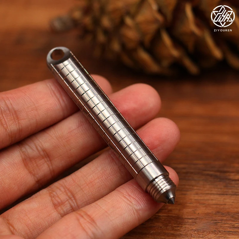 

Titanium Alloy Tactical Ballpoint Pen Self Defense Pen Safety Protection Weapon Emergency Pen Edc