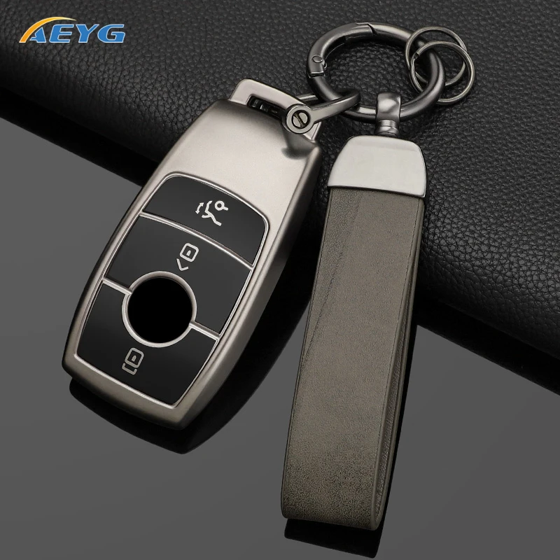 Car Remote Key Case Cover Shell For Mercedes Benz A C E S G Class GLC CLE CLA W177 W205 W213 W222 X167 AMG key chain Accessoires