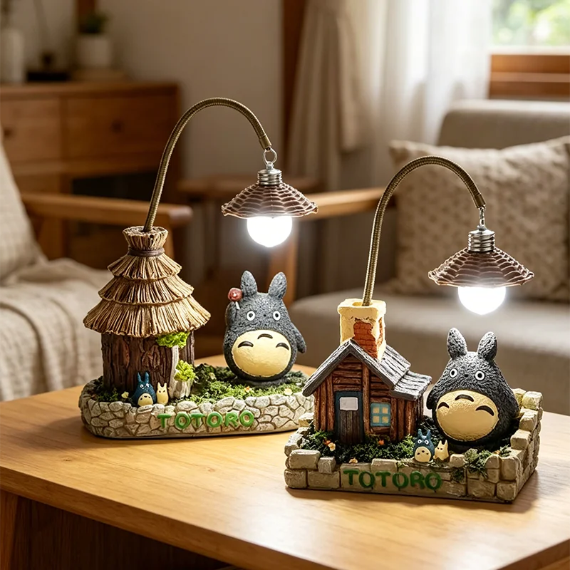 Totoro LED Desk Lamp Night Light side angle