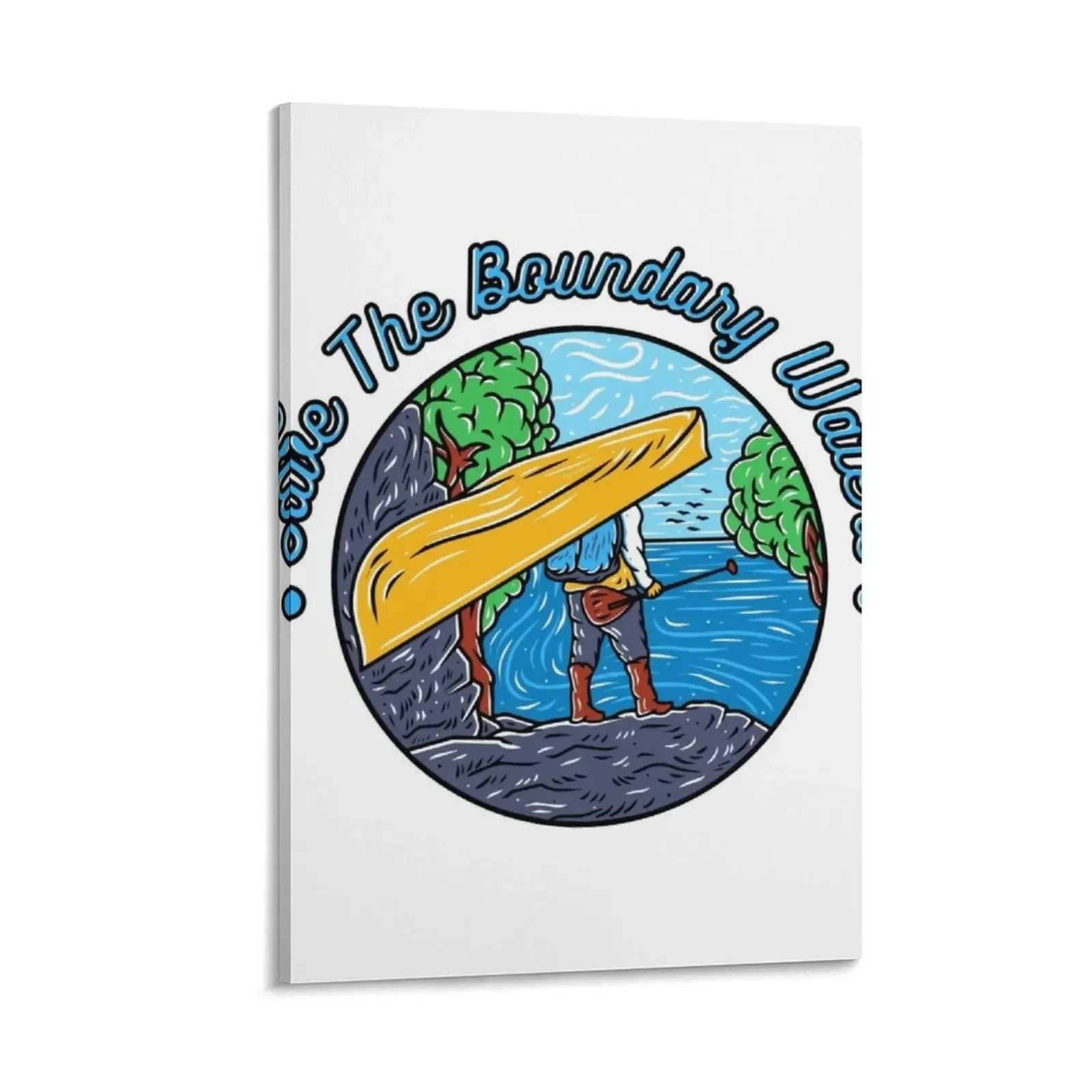 

Save the Boundary Waters Portage Canvas Painting Wall decoration poster anime figure anime poster anime decoration