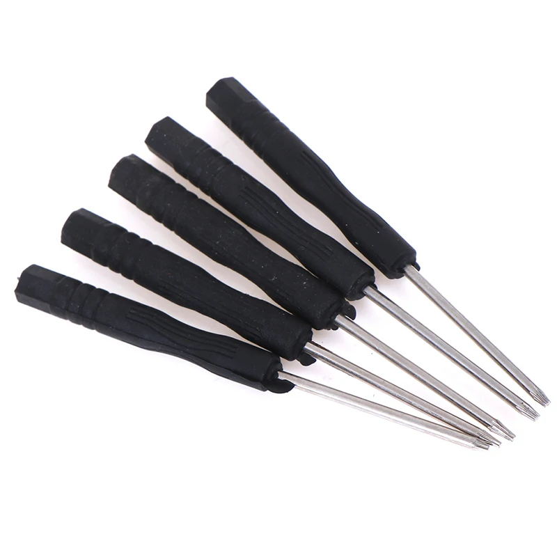 5Pcs/lot T2+T3+T4+T5+T6 Black Precision Torx Screwdriver Set For Mobile Phones Repair Tool Screwdriver Set
