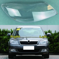 For Skoda Octavia 2010 2011 2012 2013 2014 Car Accessories Headlamp Shell Headlight Lens Cover Transparent Lampshade Plexiglass
