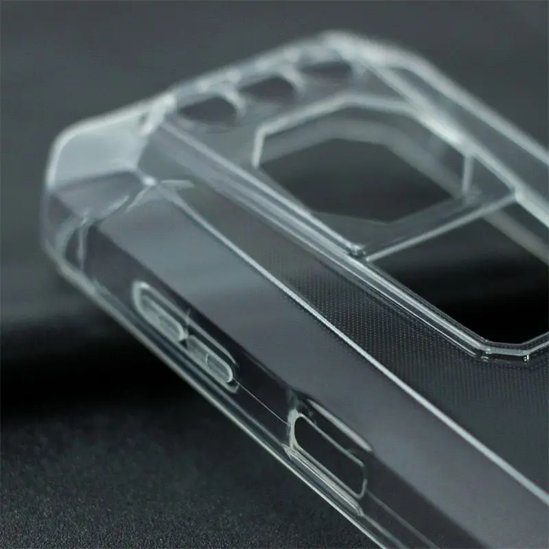 Camera Protection Case For Fossibot F106 Pro Case Silicone Transparent Phone Cover For Etui Fossibot F106 Pro Bumper Shell 6.58\