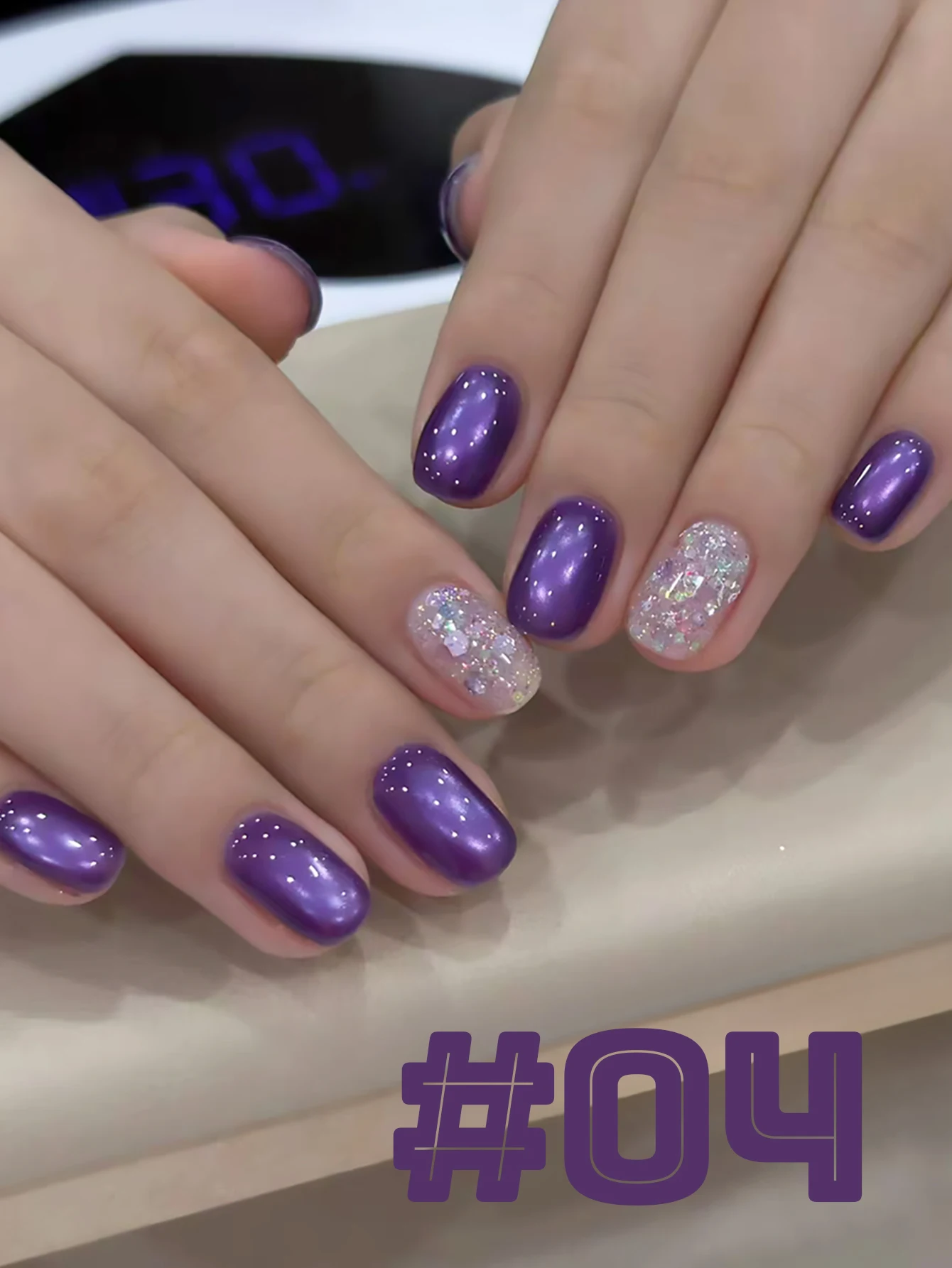 1 stücke WS 2025 Super Flash Zeit Blume Katze Auge Gel Nagellack Mode Charming Dopamin Multi-farbe Nail art Nagel Liefert